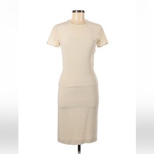 Stella McCartney Size 40 (EU)/ 6 Ivory Dress tiny flowers